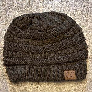 NWOT C.C Womens Dark Grey Beanie MSRP $25